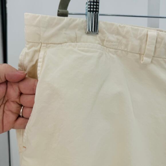 Tommy Bahama Cream Chino Shorts Mens Size 38 Mid Rise Flat Front Preppy Casual - Picture 6 of 11
